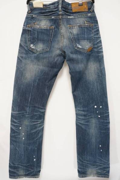 PRPS】ダメージ加工デニムパンツ30新品 BARRACUDA ポルトガル製 PRPS
