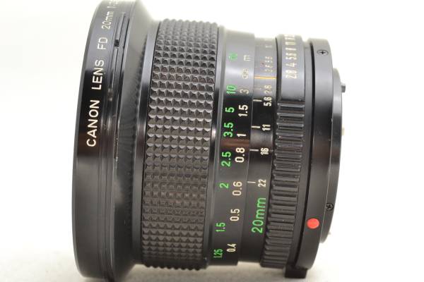 ☆CANON キヤノン LENS FD 20mm F2.8☆ Canon FD 【公式通販】