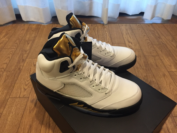 AIR JORDAN 5 RETRO ゴールド 新品 ジョーダン 1 3 4 5 MAX95