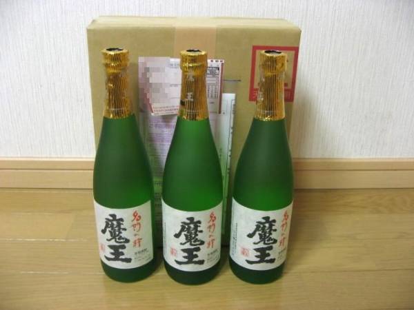 魔王 720ml 3本（焼酎｜日本酒・焼酎）の通販 0 : 芋焼酎 焼酎 ３本