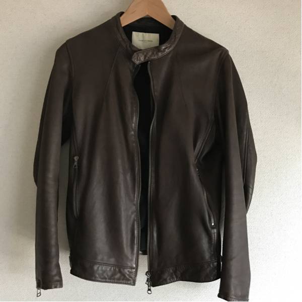 ナノユニバース ライダースジャケット ビームス アローズ B&Y