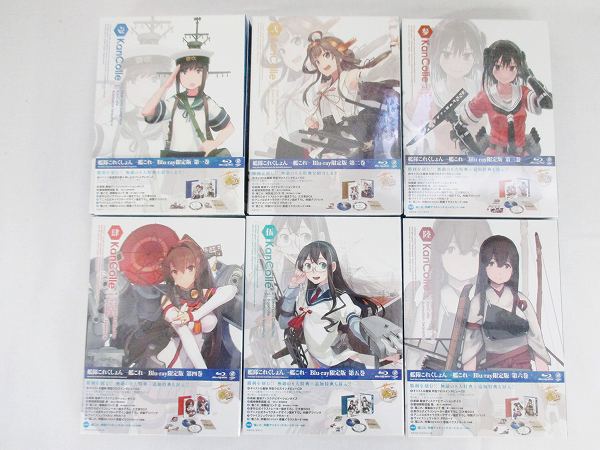開封含 艦隊これくしょん艦これ Blu-ray 限定版 全6巻/BD[梱0.1]