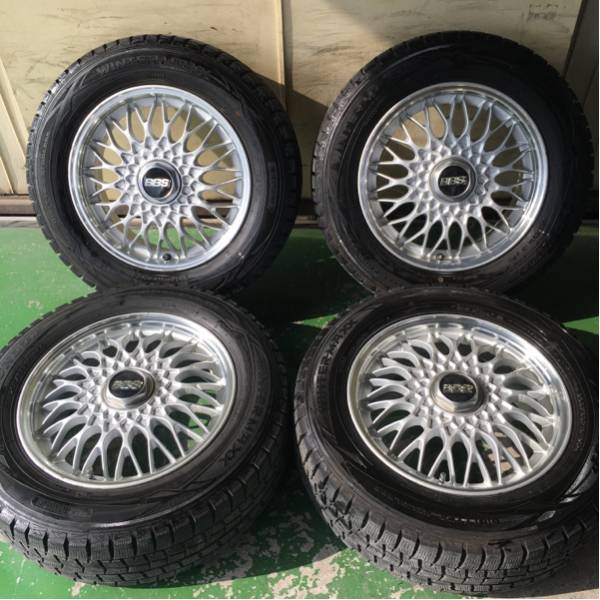 BBS 205/65r16 スタッドレス WM01 日産純正 手渡可 BBS 16インチ日産