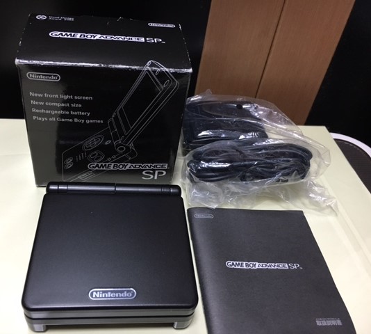 GBA ゲームボーイアドバンスSP オニキスブラック ゲームボーイ