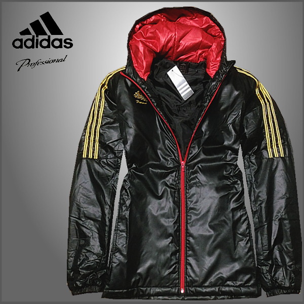 ■新品【アディダス】Professional中綿保温防撥水JK■BK/XO