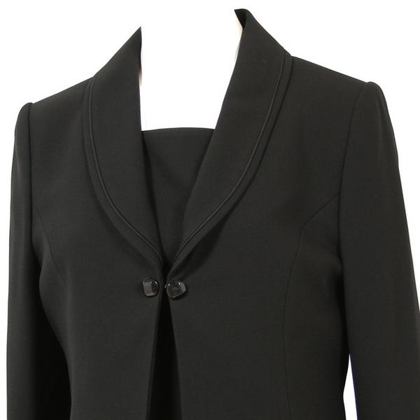 ★新品★25号 ブラックフォーマル　喪服　大きいサイズ T013