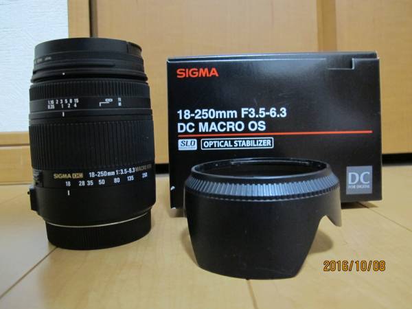 シグマ SIGMA 18-250mm F3.5-6.3 DC NACRO OS HSM キヤノン用