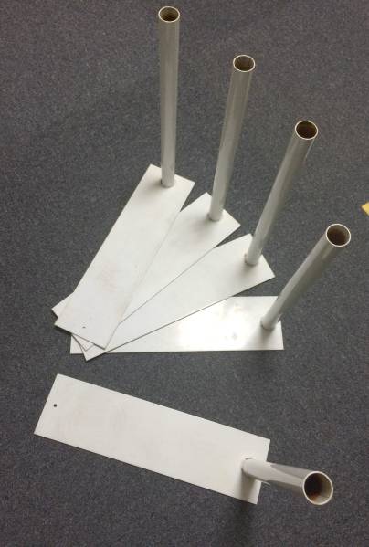 のぼり ポール立て タイヤ踏式 5個セットのぼり旗取付器具 車用