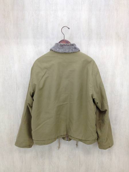 未使用品！HOUSTON HOUSTON◇N-1デッキジャケット/42/コットン/KHK 
