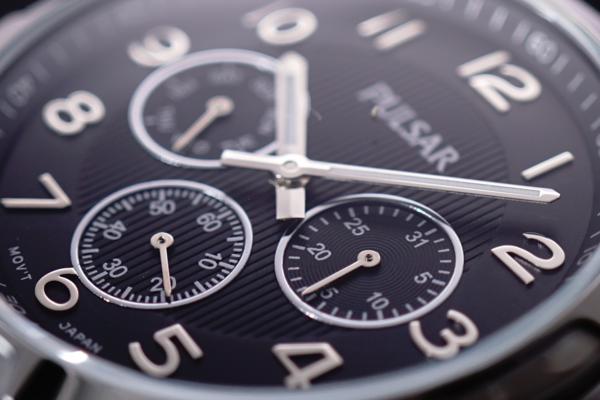 1円逆輸入HAMILTON米国SEIKOトラディショナルPULSAR腕時計クロノ_3