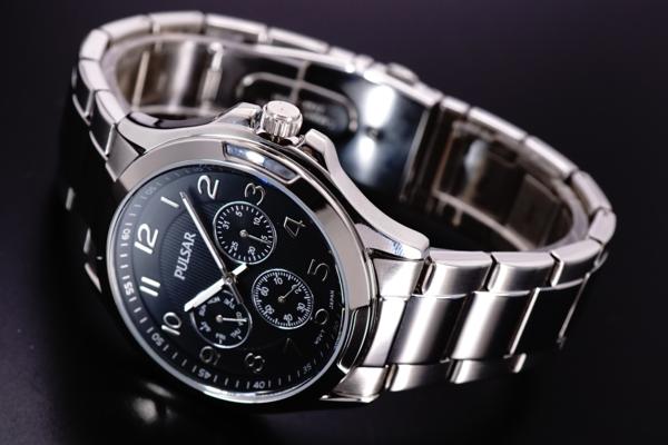 1円逆輸入HAMILTON米国SEIKOトラディショナルPULSAR腕時計クロノ_9