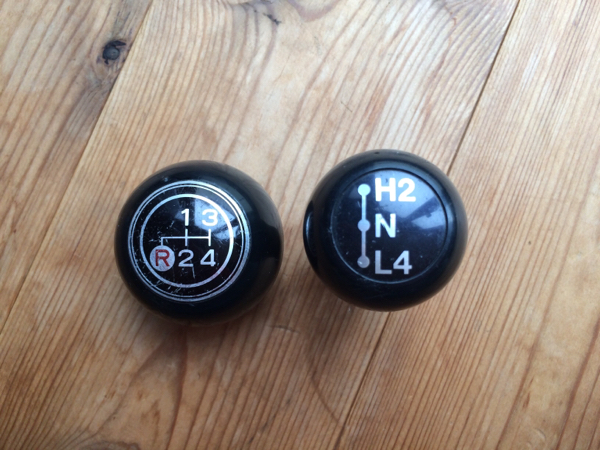 ランクル40中古シフトノブ60にも