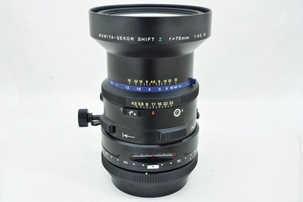 MAMIYA マミヤ SEKOR SHIFT Z 75mm F4.5 W シフトレンズ 稀少