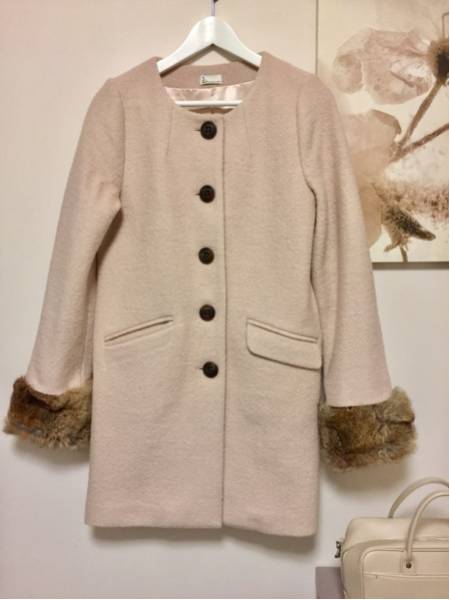 Lucaルカ コートファー取外可 frayidラグナムーンダズリン