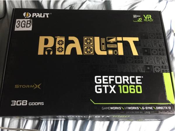 Geforce Gtx1060 3GB 未使用品