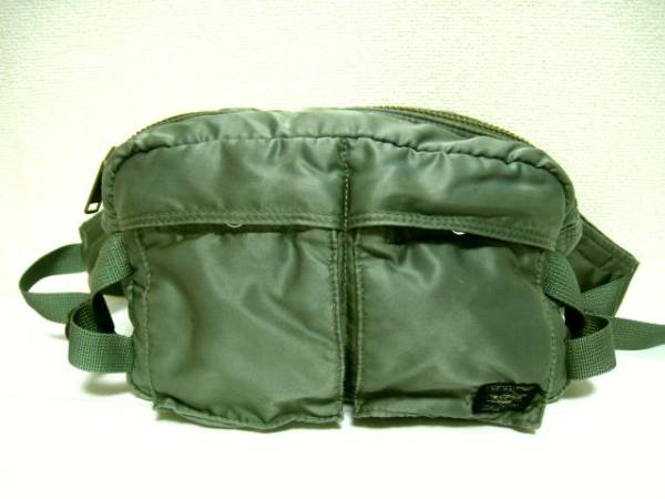 PORTER ポーター タンカー TANKER オリーブグリーン ウエスト PORTER