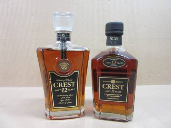 サントリー SUNTORY クレスト 12年 クレスト12年 700ml ウイスキー 