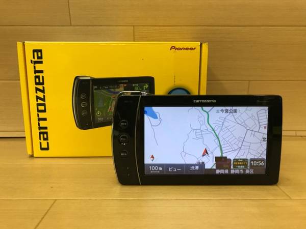 ○S【Carrozzeria】ポータブルナビ Air navi AVIC-T77 カーナビ