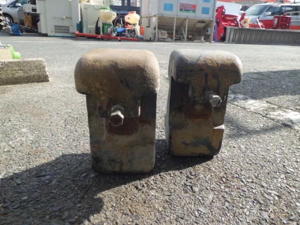 ●トラクター　ウエイトS 黒約20kg×2コセット●
