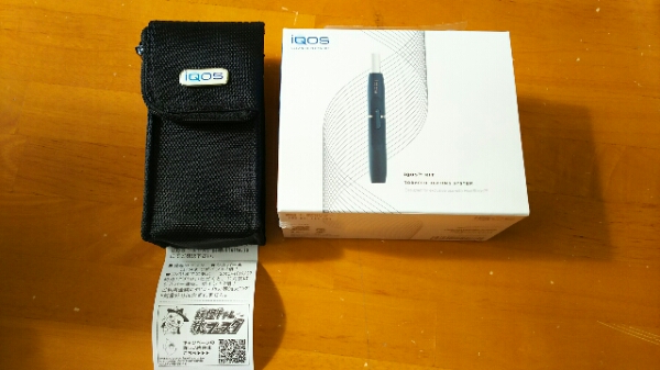 IQOS(アイコス)本体キット ネイビー+おまけ純正ポーチ 10/29購入