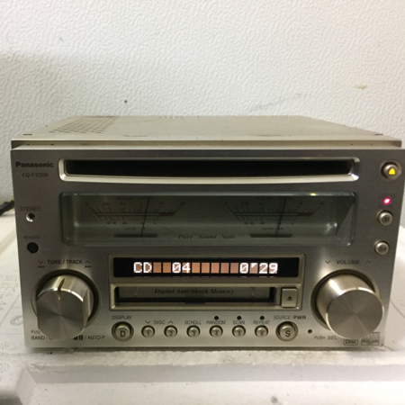 マ*3様 Panasonic CQVX-5500 CD・MDデッキ マ*3様 Panasonic CQVX-