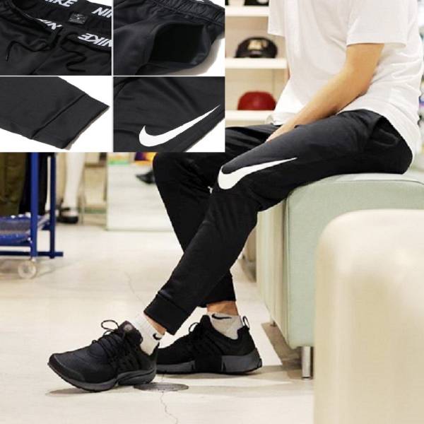 NIKE パンツ M 黒 tech fleece acg ビッグ スウォッシュ マーク