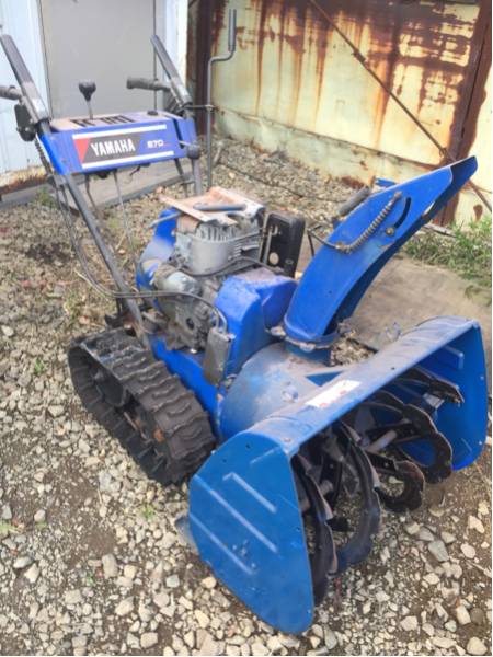 北海道道北発 ヤマハ除雪機 YS870JT(イージーターン)静音モデル 北海道