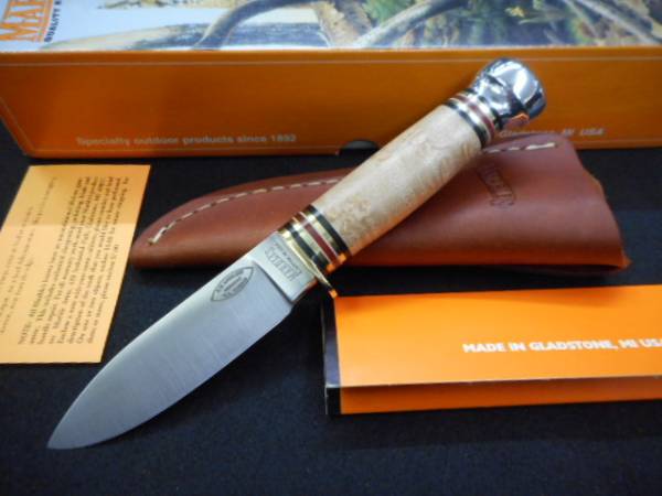 ナイフ　ラブレス コラボMARBLES GLADSTONE BIRDS EYES MAPLE/AI