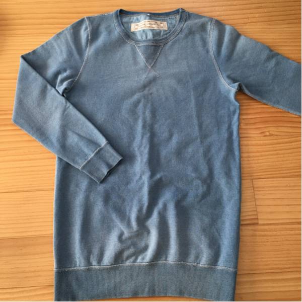 goa☆ゴア デニムスウェット チュニック 新品 サイズF