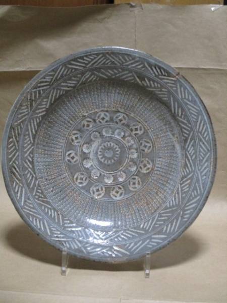 古唐津の大皿　Ａ４２－３