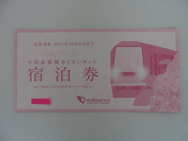 小田急 箱根 あじさいボンド 宿泊券 2名1泊夕朝付 ハイアット他