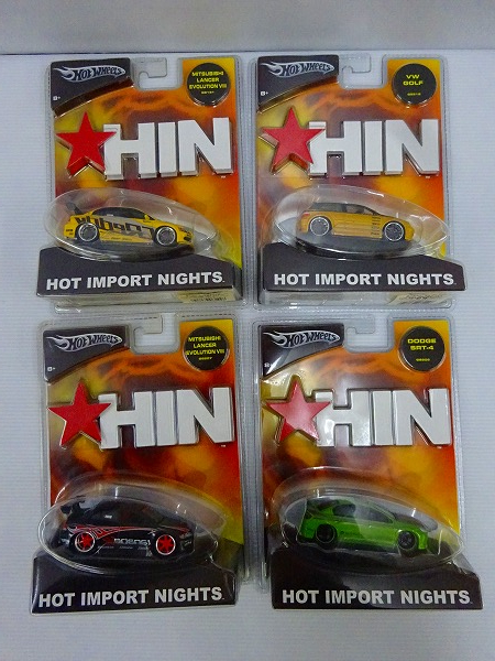 未開封 ホットウィール ホットインポートナイト ランエボ 他4点