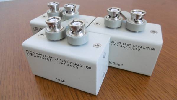 hp TEST CAPACITOR 04064-61001/04064-61002/04064-61003 3台SET