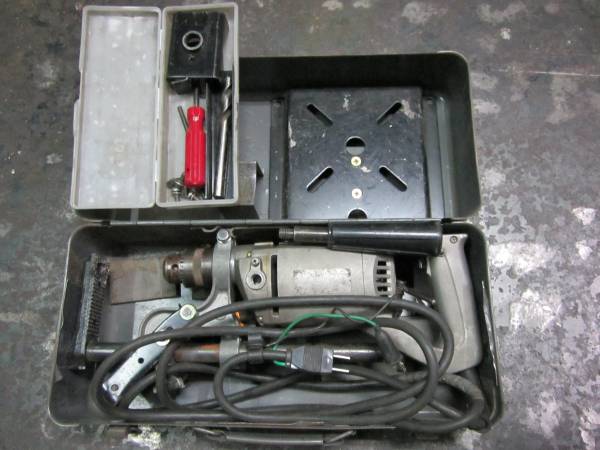 マキタ13mmテコレバー付きドリル　中古