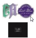 藍井エイル Special Live 2016 LAST BLUE ピンバッジセット