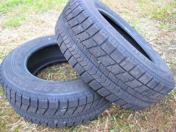中古 BS ブリヂストン スタッドレス VRX 195/65R15 2本 15年 195 中古 BS ブリヂストン スタッドレス VRX 195/65R15 2本 15年 195