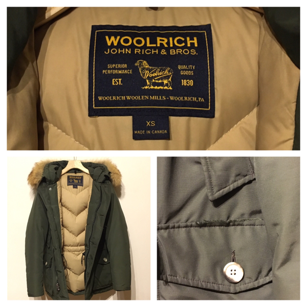 WOOLRICH ウールリッチ アークティックパーカー XS カナダ製 XSサイズ