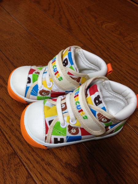 ミキハウス HOT BISCUITS ホットビスケット靴 赤ちゃん13.0cm