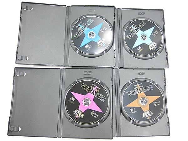忍者戦士飛影 DVD-BOX 1+2 全8巻 セット ① 7△名26 忍者戦士 【公式通販】