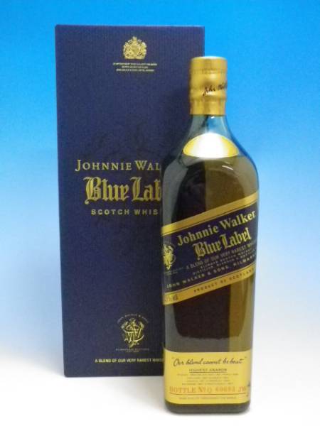 1円～ ジョニーウォーカー ブルーラベル 箱付き B1105-83