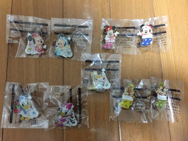 送料無料】ディズニーランド＆シー☆ピンバッジ 東京ディズニー