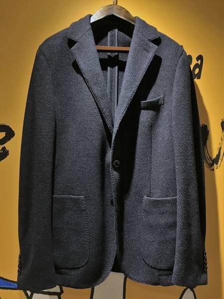 カンタレリ ウールネイビージャケット size52
