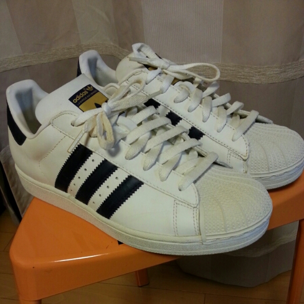 アディダス スーパースター 26cm 金ベロ