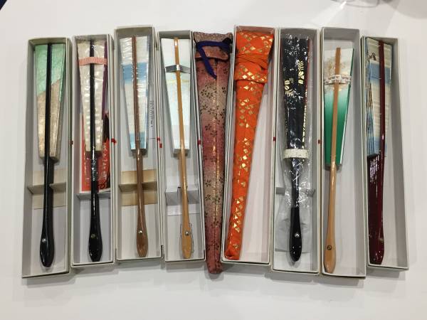 舞台 踊り用 舞扇子 まとめて7点 和装小物