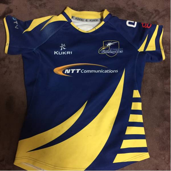 ラグビー NTTコミュニケーションズ 試合ジャージ