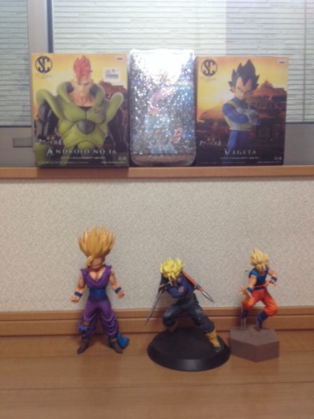 美品 ドラゴンボール 16号 18号 ベジータ 悟飯 悟空 ６点セット