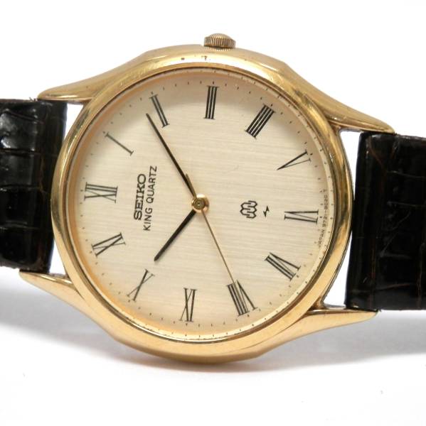 セイコー キングクォーツ ツインクォーツ 9721-8010 美品 Seiko 9721