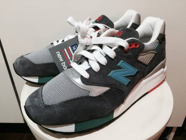 【新品未使用】NEW BALANCE M998 CSRR D GRAY/GREEN 27.0 USA製
