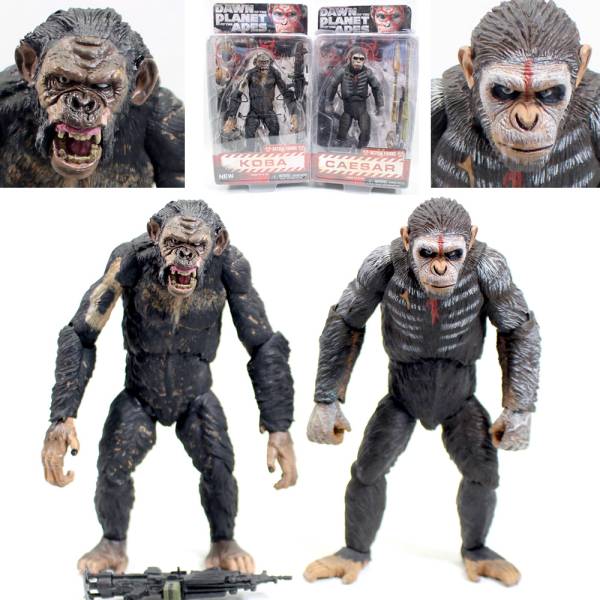 NECA 猿の惑星 :新世紀(ライジング) KOBA フィギュア 未開封 NECA 猿の惑星 :新世紀(ライジング) KOBA フィギュア 未開封 トイの