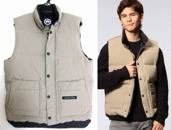 新品 国内正規品□カナダグース ダウンベスト TAN XS title 【公式通販】